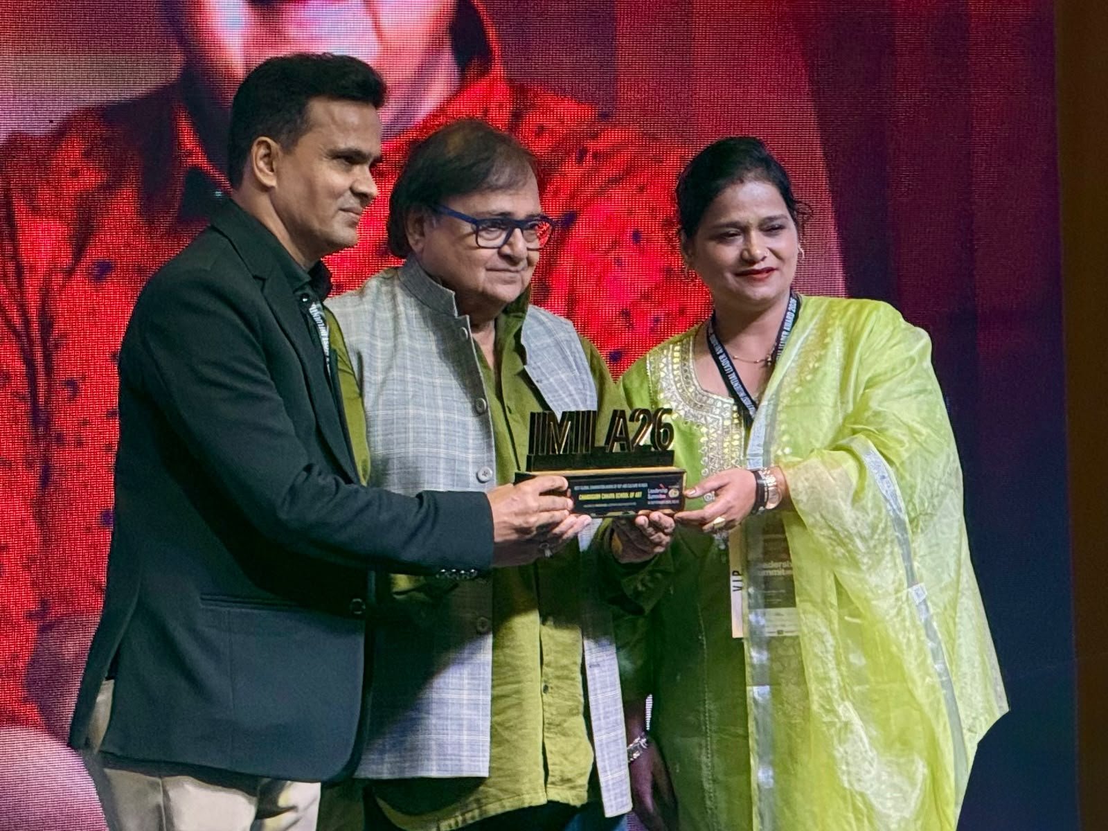 Fame & Flair Awards - Leadership Summit 2026 — Award Ceremony 2026 | Chandigarh Chhaya School of Art